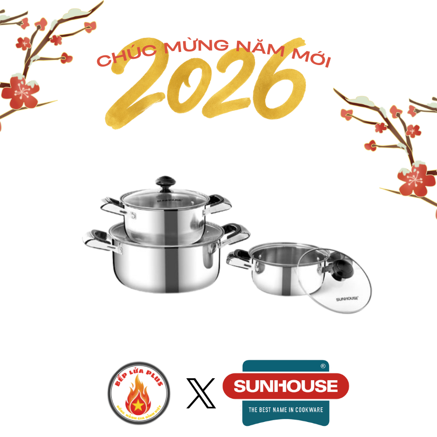 Product image Bộ nồi inox Sunhouse SH365VK