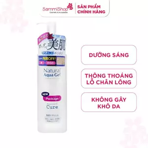 Tẩy da chết CURE Natural Aqua Gel 250ml Nhật Bản - Cosme
