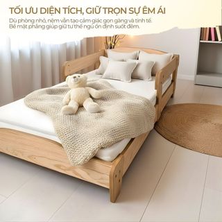 Nệm Foam American 1m8 Cho Bé Ngủ Riêng Nệm Trẻ Em Gấp Gọn Êm Ái Thoáng Mát Bền Đẹp