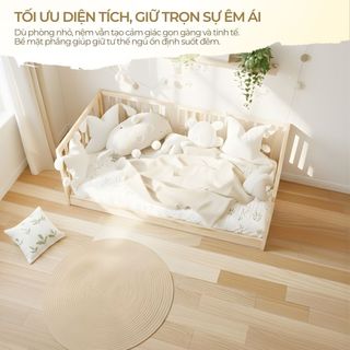 Nệm Foam American 2m, Đệm Ngủ Cho Bé Sơ Sinh và Mẫu Giáo Ngủ Riêng với Gia Đình