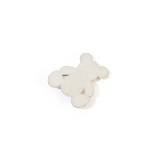 Charm đính đá: Gấu ôm ngọc- Phụ kiện DIY- Charm gắn dép cao câp