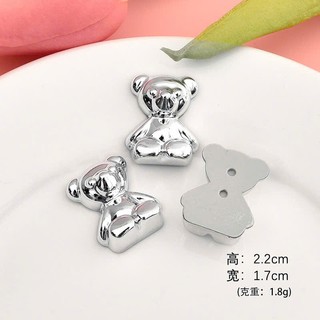 Charm Bạc cao cấp size to- Hụ kiện DIY- Charm gắn dép cao cấp