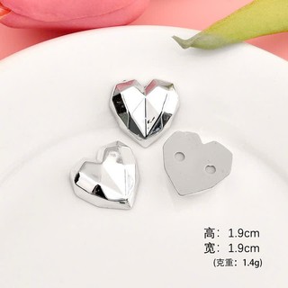 Charm Bạc cao cấp size to- Hụ kiện DIY- Charm gắn dép cao cấp