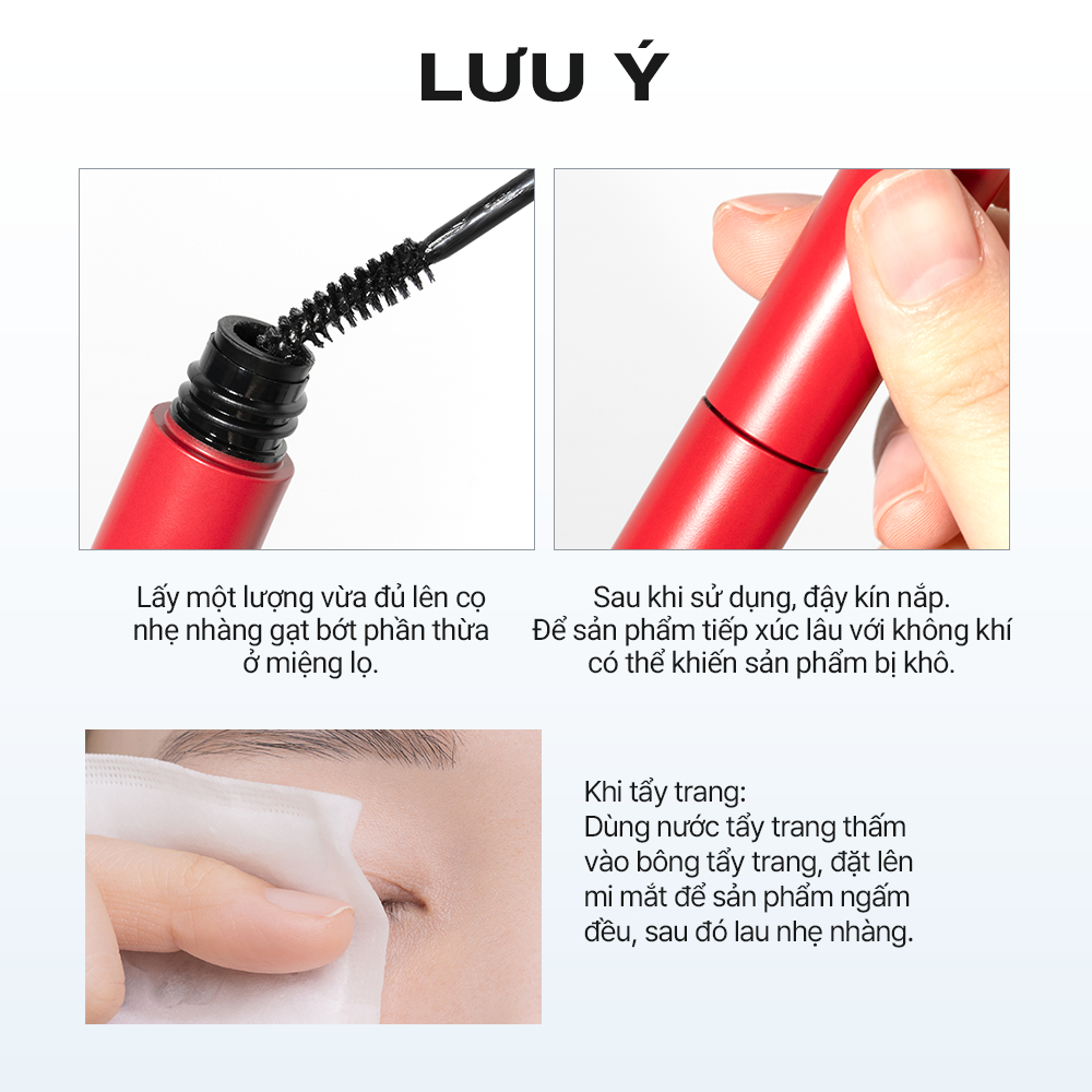 [LIVESTREAM] <HSD 04.2027> Mascara làm dài và dày mi, không trôi BBIA Never Die Mascara Extreme 7g