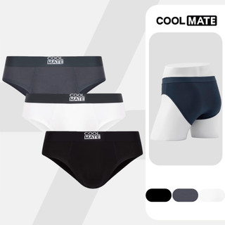 Combo 3 Quần lót tam giác nam BRIEF BAMBOO mềm mại, thấm hút, kháng khuẩn Coolmate