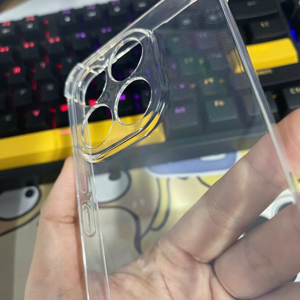 Ốp lưng Xiaomi 15t, 15t pro 5G trong suốt silicon chống sốc bảo vệ cam điện thoại đt bibi glass