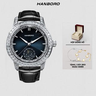 Đồng Hồ PIN nữ Thời Trang HANBORO 8036L Chính Hãng [2730] - Tặng vòng đeo tay ngẫu nhiên