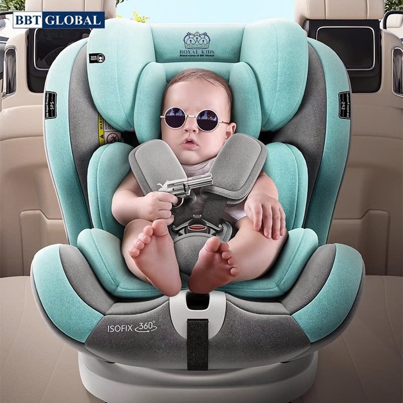 (Tặng áo phao Intex)Ghế ngồi ô tô cho bé xoay 360 độ, an toàn cho trẻ sơ sinh GX303 BBT GLOBAL
