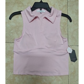 Áo thể thao croptop thun co giãn 4 chiều cao cấp vnxk dư la kottee Los Angeles