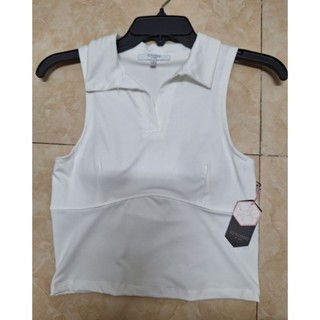 Áo thể thao croptop thun co giãn 4 chiều cao cấp vnxk dư la kottee Los Angeles