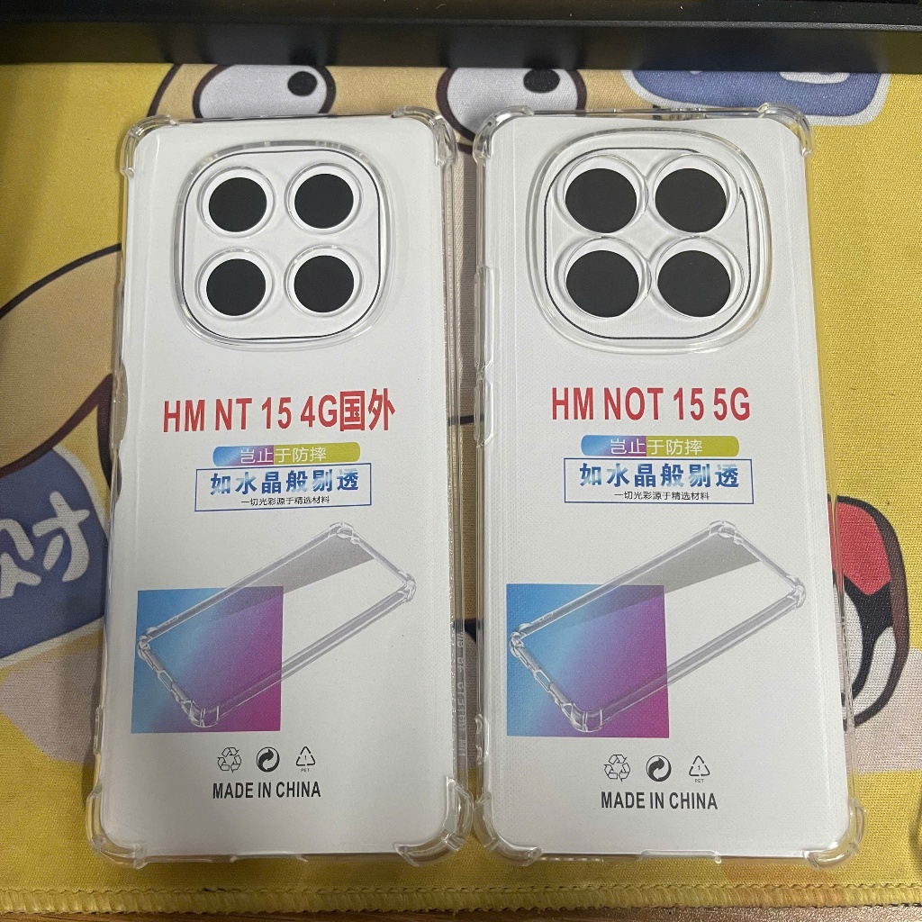 Ốp lưng Redmi Note 15, 15 Pro plus 4G 5G trong suốt silicon chống sốc bảo vệ cam điện thoại xm