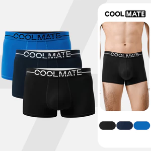 Combo 3 Quần lót Nam Trunk Ex-Comfort Modern Bamboo mềm mại kháng khuẩn Coolmate