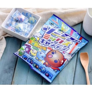 Meito Kẹo Soda 4 Vị Trái Cây 56g - Ngon Với Vị Cola, Ramune, Nho Và Dưa Lưới