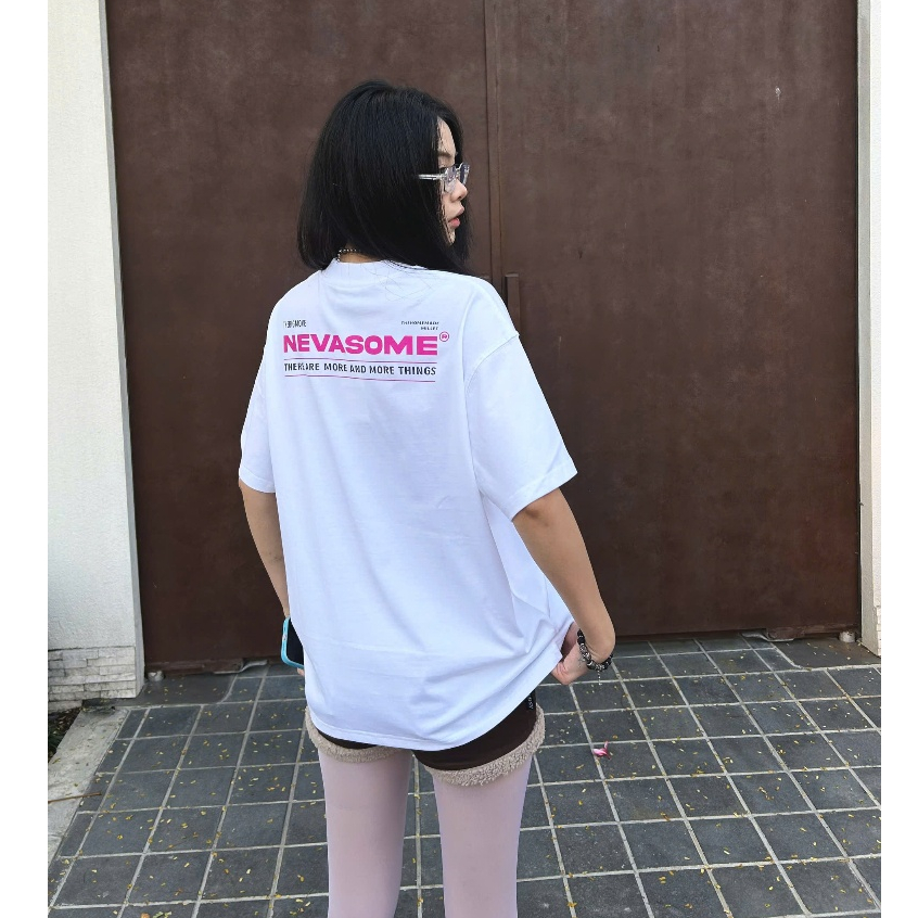 Áo Thun Boxy Big Move Nevasome Cotton 250gsm Local Brand Tay Lỡ Form Boxy Rộng Nam Nữ