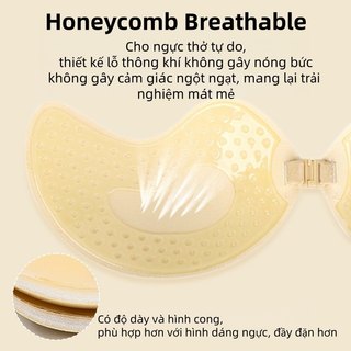 Bra Mango Cheo Ngực | Vô Hình, Tập Trung, Chống Trượt, Thoáng Khí, Tạo Hình Dáng Ngực Tự Nhiên