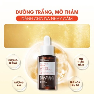Tinh chất dưỡng sáng da Neogen Vita C Serum 22% + 5% (32g)