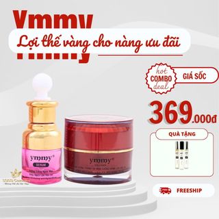 Combo dưỡng trắng, ngừa mụn, ngừa lão hóa da Ymmy