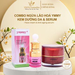 Combo dưỡng trắng, ngừa mụn, ngừa lão hóa da Ymmy