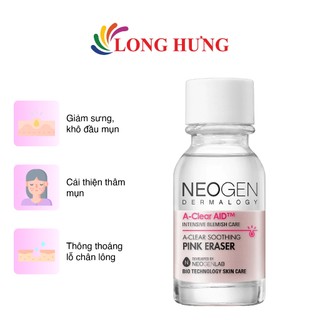 Tinh chất chấm mụn Neogen Dermalogy A- Clear Aid Soothing Pink Eraser (15ml)