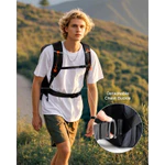 Balo Du Lịch Inateck BP03009 Siêu Nhẹ 1kg (Dung Tích 38.5L) - Chuẩn Xách Tay, Mở 180 Độ, Ngăn Laptop 17 Inch TSA — ảnh 6