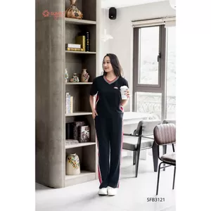 SFB3121 Set đồ nữ poly cotton 2da áo cộc quần dài