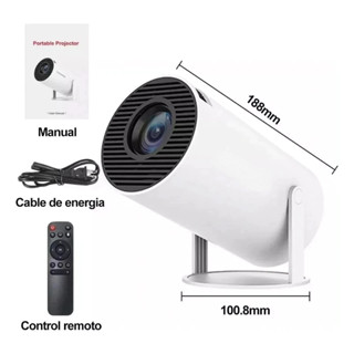 Máy chiếu HY300 Pro 4K Full HD Android 11 WiFi6 1080P cho điện thoại máy chiếu phim Netflix YouTube