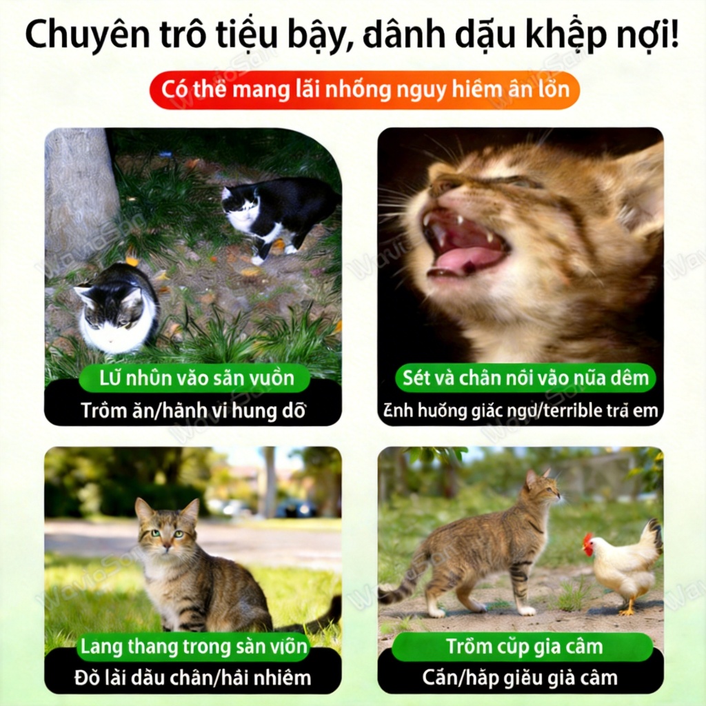 🐕Mèo - Chó sẽ không làm phiền nữa!🐈Bột đuổi mèo thuốc đuổi mèo bột đuổi chó mèo phóng uế 600g