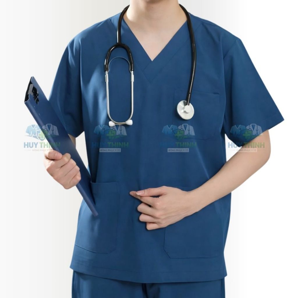 GIÁ XƯỞNG - Đồng phục Spa Vải Lon Co Giãn, Bộ quần áo y tế, Áo blue dược sĩ, Bộ Scrubs bác sĩ, Áo Blouse