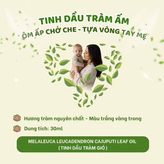 Tinh Dầu Tràm Ấm Thái An Nguyên Chất Nguyên Liệu Dược Điển Việt Nam V