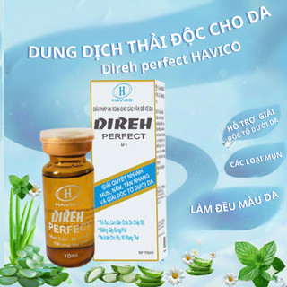 Dung dịch  thải độc da Direh perfect HAVICO 10ml – Hỗ trợ làm sạch da, cải thiện da mụn & lão hóa