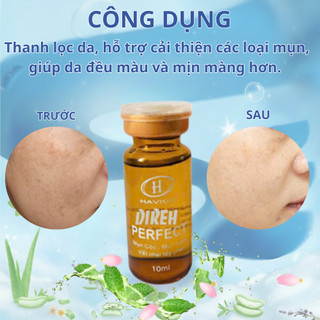 Dung dịch  thải độc da Direh perfect HAVICO 10ml – Hỗ trợ làm sạch da, cải thiện da mụn & lão hóa