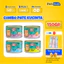 Combo 10 Lon Pate Kucinta Hộp 150g, Pate Mèo Cam Dạng Nước Xốt Gravy Nhiều Toping cho mèo Pet Hub
