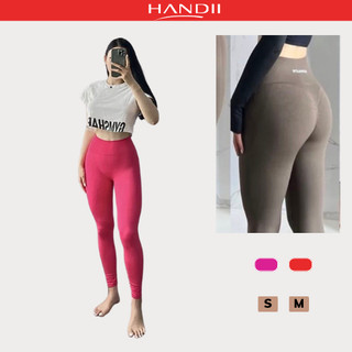 Quần tập gym nữ Alphalete Amplify Legging quần dài hàng cao cấp dệt kim chun mông tôn dáng "HANDII"