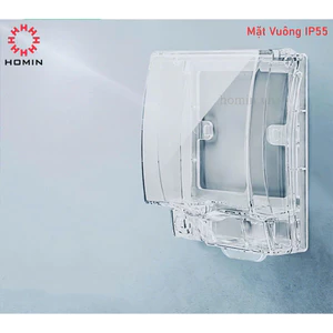 Hộp che mưa Cao Cấp IP55 HOMIN có VAT, Hộp Chống Nước Cho Nhà Vệ Sinh, Hộp Chống Nước Ngoài Trời.