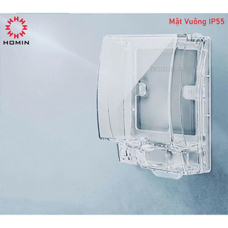 Hộp che mưa Cao Cấp IP55 HOMIN có VAT, Hộp Chống Nước Cho Nhà Vệ Sinh, Hộp Chống Nước Ngoài Trời.