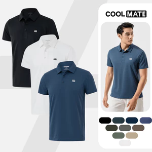 Combo 03 Áo Polo thể thao nam ProMax S1 Logo thoáng khí Coolmate