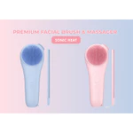 [VHL x Emmie] BẢN NÂNG CẤP NHẸ HƠN Máy Rửa Mặt Premium Facial Brush Massager Sonic Heat TẶNG 1 Gel B5 +1 Tẩy trang 220ml — ảnh 2