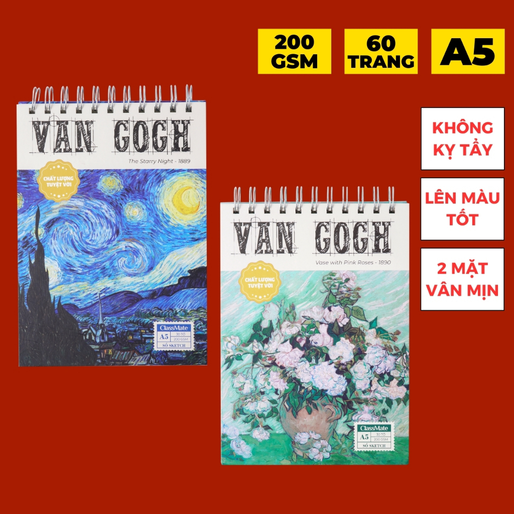 Combo Họa Cụ Đón Xuân Global Art Gồm Sổ Vẽ Và Màu Chì Global Art, Màu Nước Bán Khô Semi-Dry, Acrylic Tuýp Tự Chọn