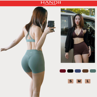 Quần short thể thao SEY Premium thiết kế chun mông, chất lycra co giãn mềm mịn"HANDII"