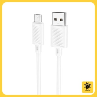 Cáp Sạc Micro USB Hoco X88 - Sạc Nhanh 2.4A - Dây Nhựa PVC Siêu Bền, Chống Rối - Dài 1m