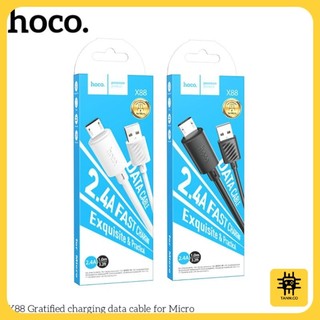 CÁP SẠC NHANH HOCO X88 CHO IP ,TYPE C ,MICRO USB - SẠC NHANH TỐC ĐỘ 2.4A VÀ TRUYỀN DỮ LIỆU TỐT