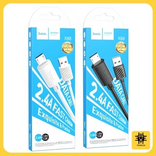 CÁP SẠC NHANH HOCO X88 CHO IP ,TYPE C ,MICRO USB - SẠC NHANH TỐC ĐỘ 2.4A VÀ TRUYỀN DỮ LIỆU TỐT