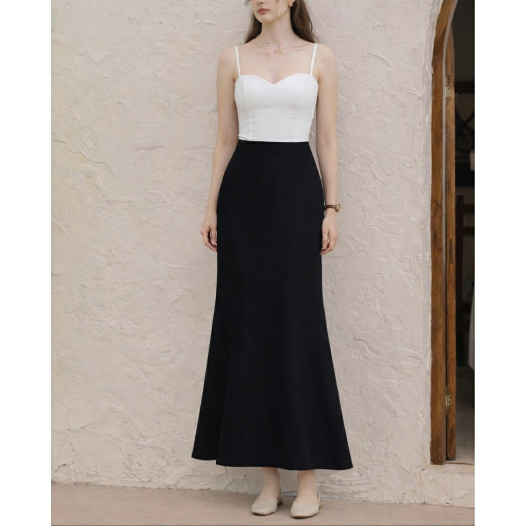Full size XS-3xl🍀Chân váy đuôi cá dáng dài 90cm||Forme Fishtail Skirt