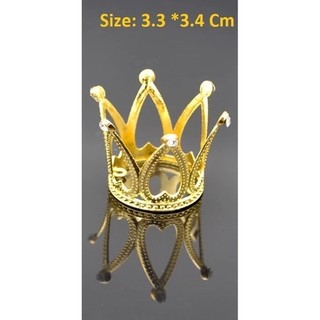[Combo 5] Vương miện nhựa các loại, Vương miện 7 cánh siêu đẹp trang trí bánh