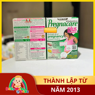 Viên Uống Cho Mẹ Bầu Vitabiotics Pregnacare Plus Omega-3 56 Viên | Babymall & Care