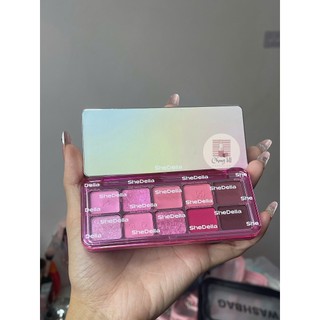 { SHEDELLA ] Bảng Phấn Mắt SHEDELLA 10 Ô Màu Pastel Phù Hợp Nhiều Phong Cách Trang Điểm Nữ