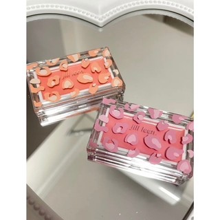 Má Hồng Dạng Kem JILL LEEN Mướt Mịn Không Thấm Nước Làm Sáng Tone Da Chính Hãng Nội Địa Trung
