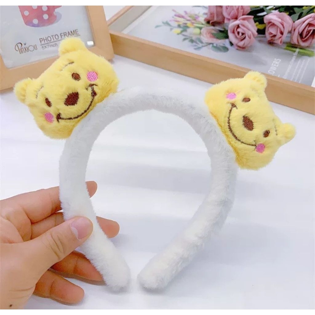 Băng đô, Cài tóc gấu bông hoạt hình Kurumi, Melody, Pooh, Cinnamon, quái vật nhỏ