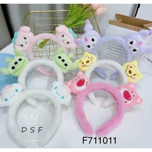 Băng đô, Cài tóc gấu bông hoạt hình Kurumi, Melody, Pooh, Cinnamon, quái vật nhỏ