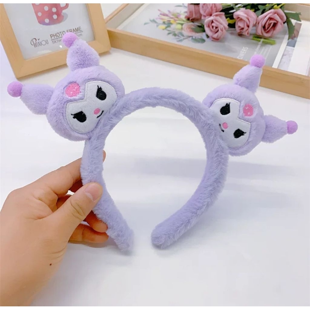 Băng đô, Cài tóc gấu bông hoạt hình Kurumi, Melody, Pooh, Cinnamon, quái vật nhỏ